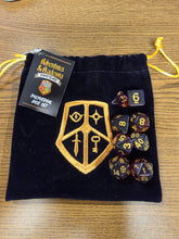Load image into Gallery viewer, Adventures & Academia: First Class Kickstarter Box w/ Dice Bag