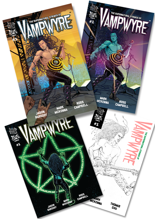 Review: Vampwyre #1: Waiting for the World’s Applause – Cosmic Capes Comics