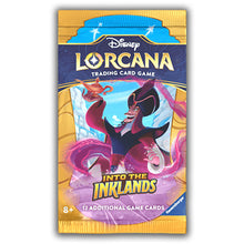 Load image into Gallery viewer, Disney Lorcana TCG: Into the Inklands Booster Pack
