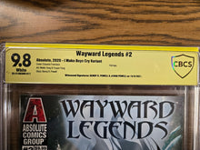 Load image into Gallery viewer, 9.8 CBCS Signed - Wayward Legends #2 - Francisco Cvr
