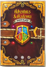 Load image into Gallery viewer, Adventures &amp; Academia: First Class Kickstarter Box w/ Dice Bag
