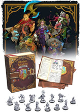 Load image into Gallery viewer, Adventures &amp; Academia: First Class Kickstarter Box w/ Dice Bag
