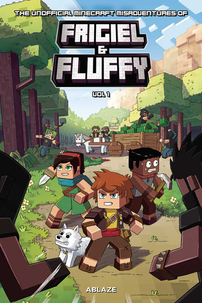 Minecraft Inspired Misadv Frigiel & Fluffy Hardcover Volume 01