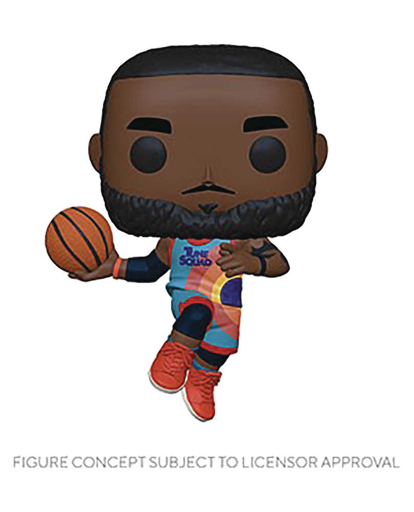 Pop Movies Space Jam A New Legacy S2 Lebron Leaping Vinyl Figure