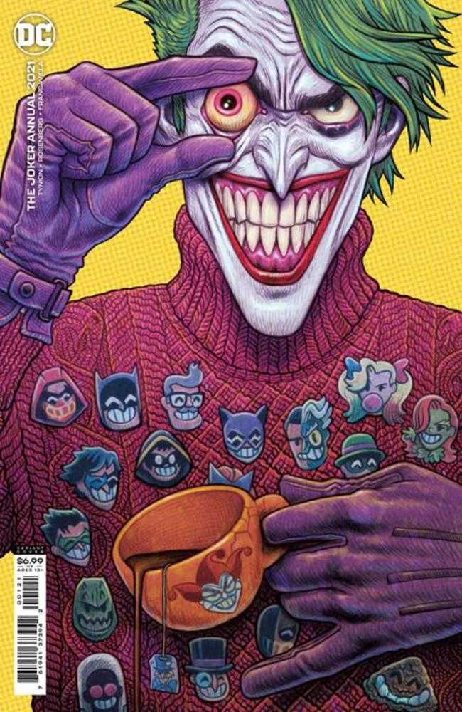 Joker 2021 Annual #1 (One Shot) Cover B Dan Hipp Card Stock Variant