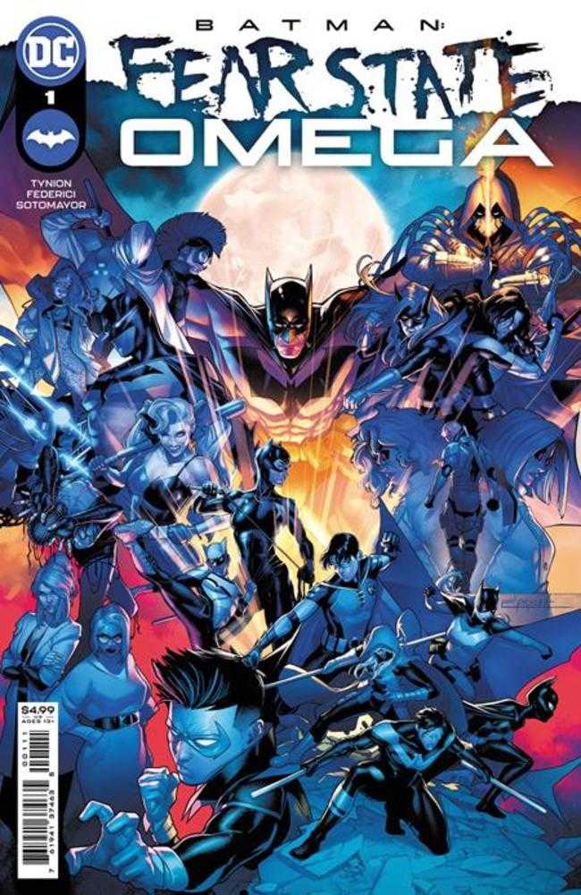 Batman Fear State Omega #1 (One Shot) Cover A Jamal Campbell