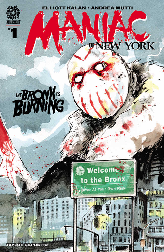 Maniac Of New York Bronx Burning #1 Cover A Mutti