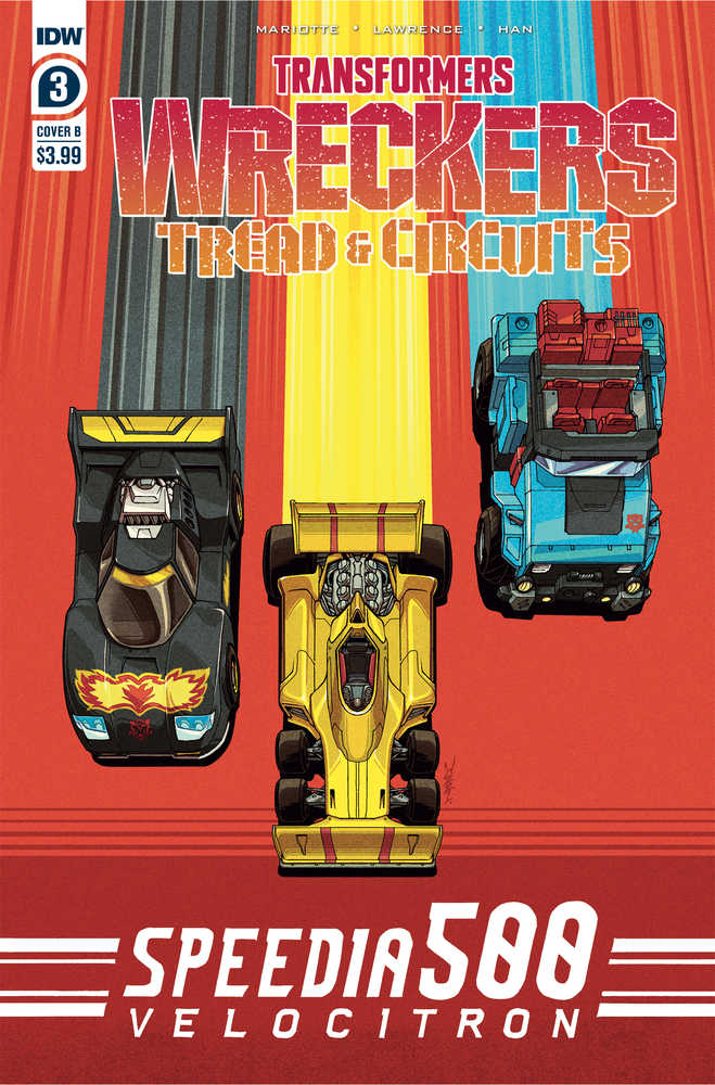 Transformers Wreckers Tread & Circuits #3 (Of 4) Cover B Chan
