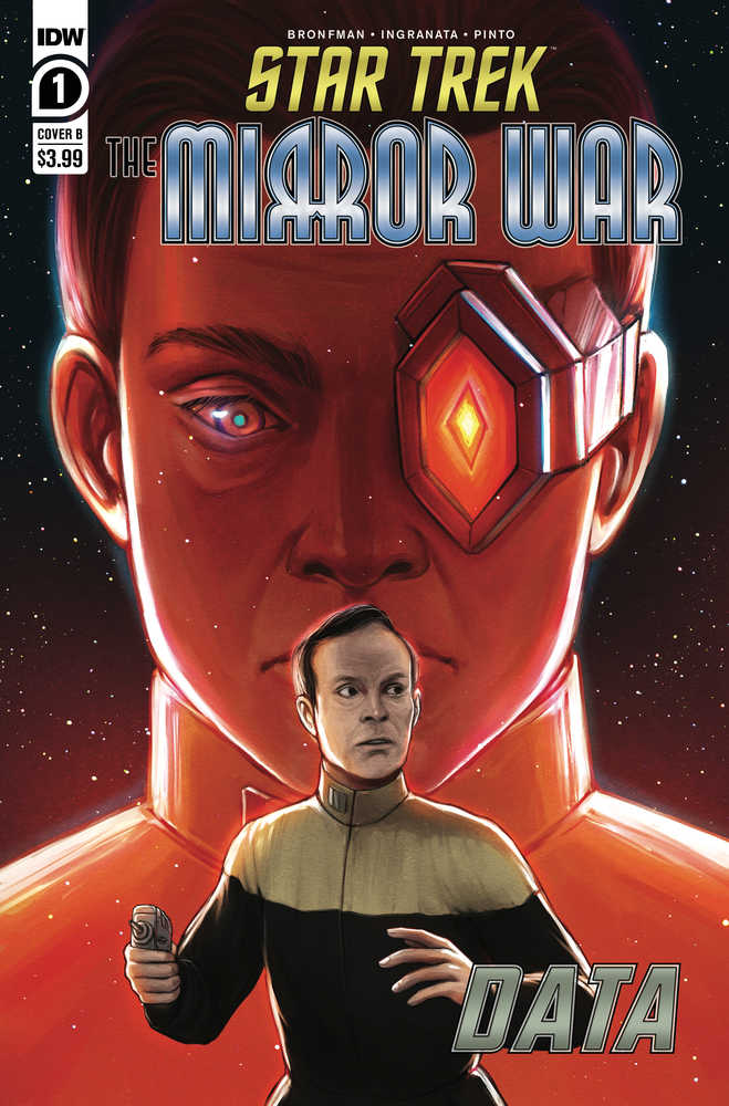 Star Trek Mirror War Data #1 Cover B Ebenebe