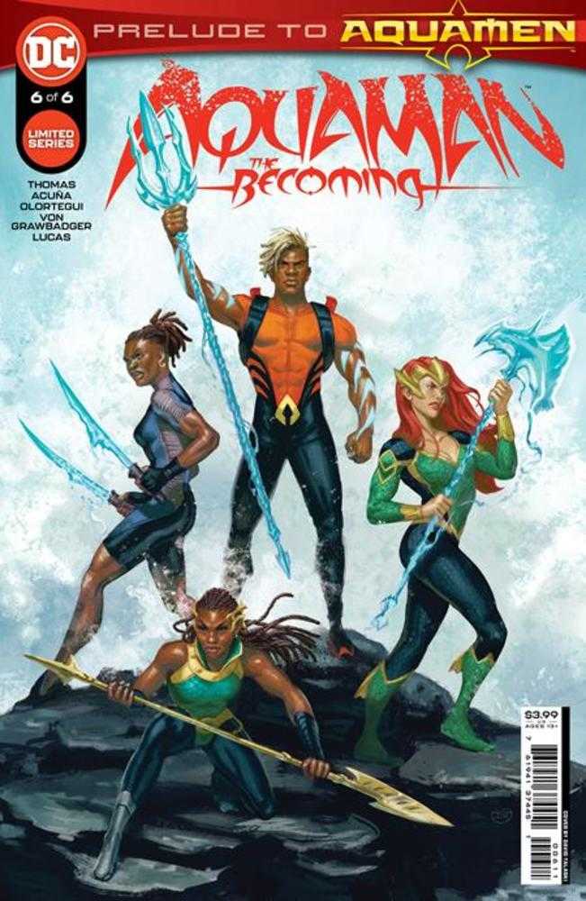 Aquaman The Becoming #6 (Of 6) Cover A David Talaski