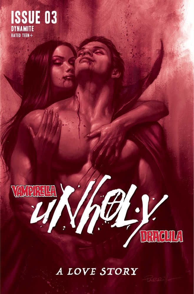 Vampirella Dracula Unholy #3 Cover F 10 Copy Variant Edition Parrillo Tin