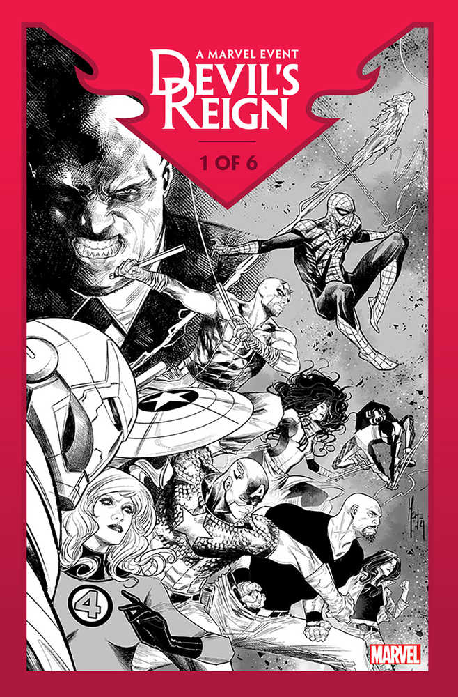 Devils Reign #1 (Of 6) 2ND Printing Checchetto Variant