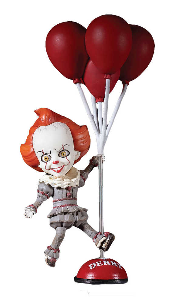 It Qbitz Classic Ser Pennywise Action Figure W/Balloon