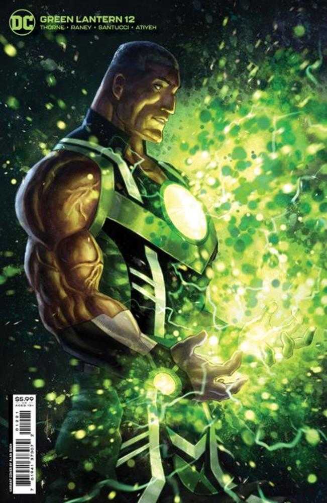 Green Lantern #12 Cover B Alan Quah Card Stock Variant