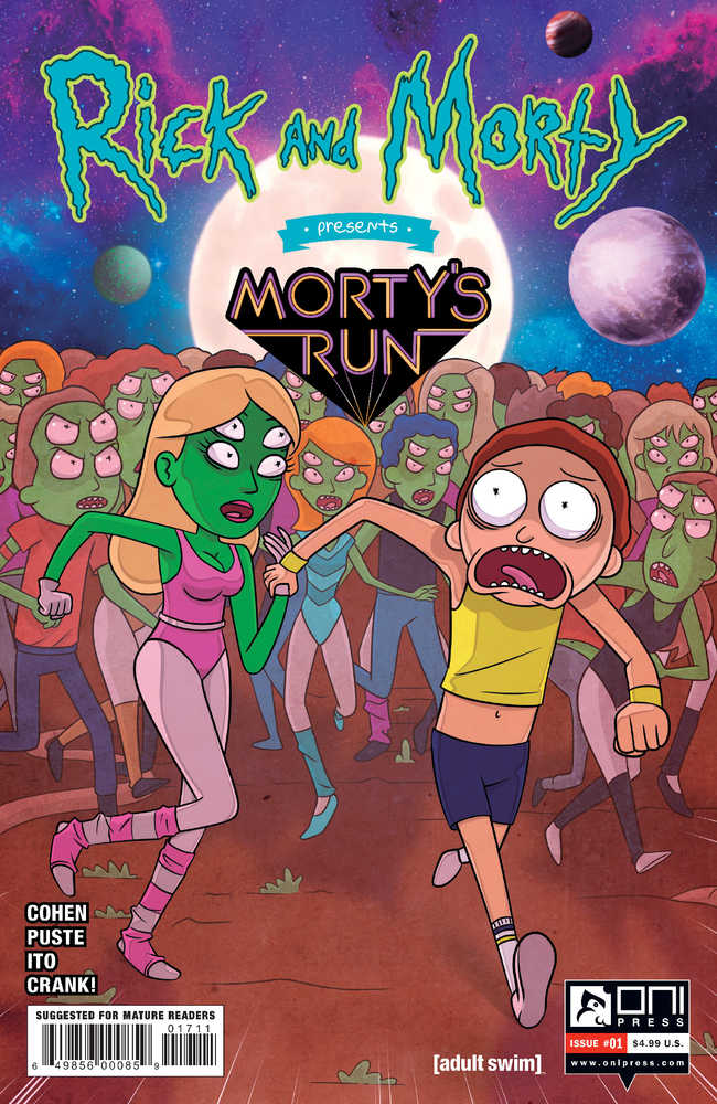 Rick And Morty Presents Mortys Run #1 Cover A Puste