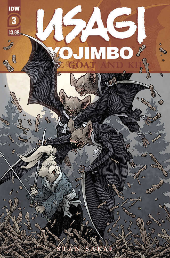 Usagi Yojimbo Lone Goat & Kid #3 (Of 6)