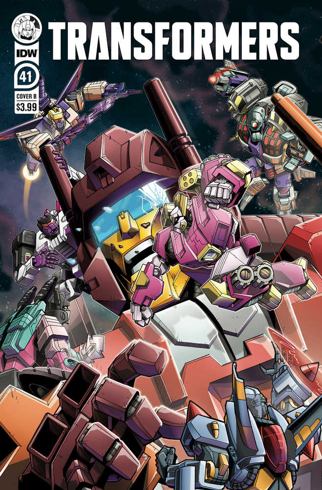 Transformers #41 Cover B Edition Pirrie