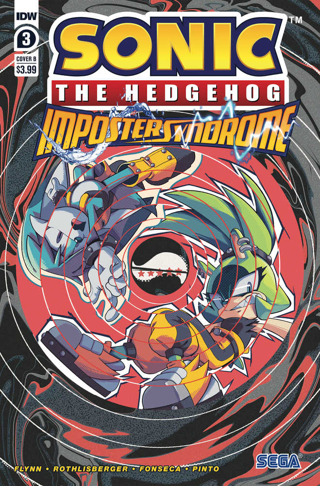 Sonic Hedgehog Imposter Syndrome #3 (Of 4) Cover B Bracardi Cu