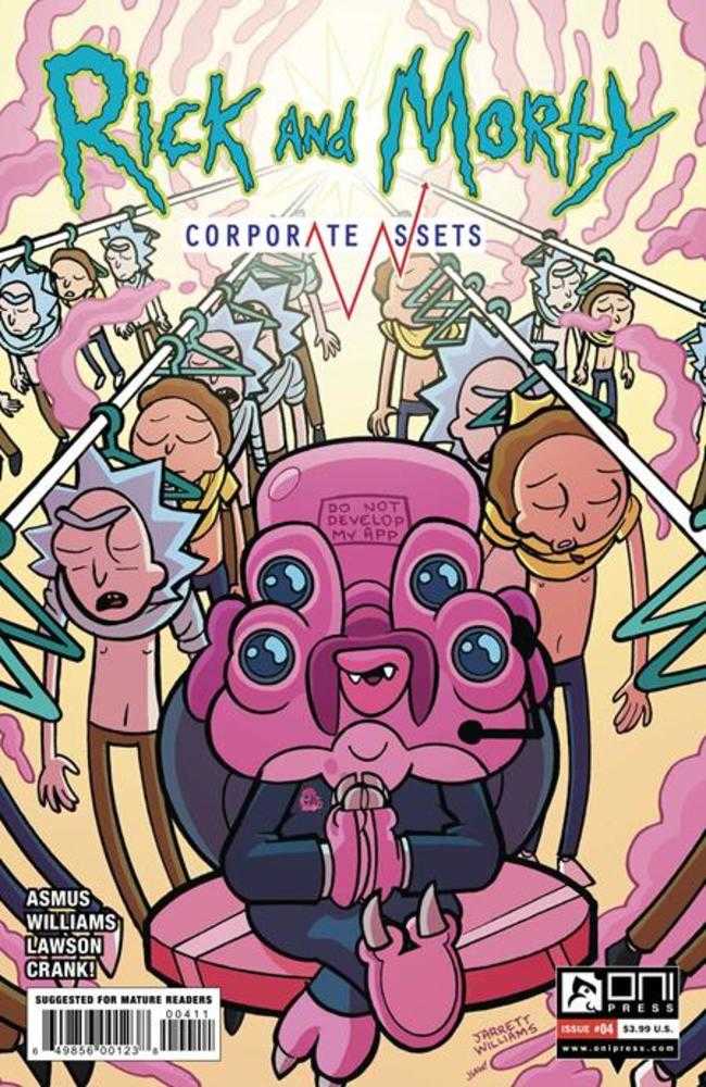 Rick And Morty Corporate Assets #4 (Of 4) Cover A Jarrett Williams
