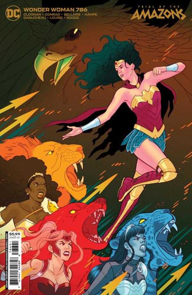 Wonder Woman #786 Cover B Paulina Ganucheau Card Stock Variant (Trial Of The Amazons)