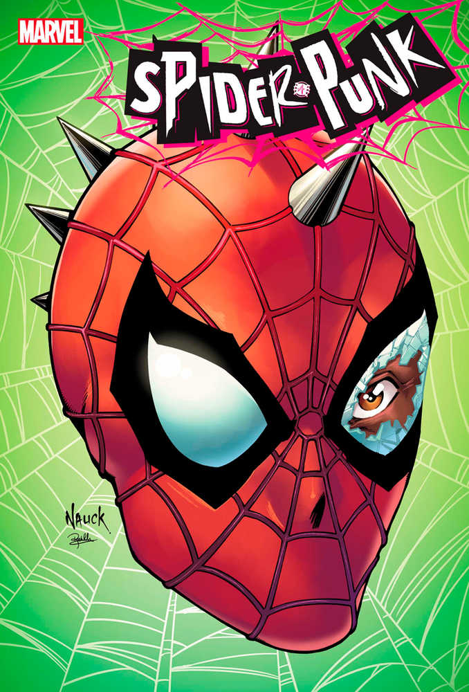 Spider-Punk #1 (Of 5) Nauck Headshot Variant
