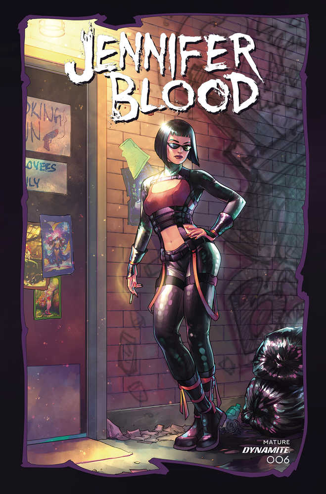 Jennifer Blood #6 Cover N Foc Hetrick Street Original (Mature)