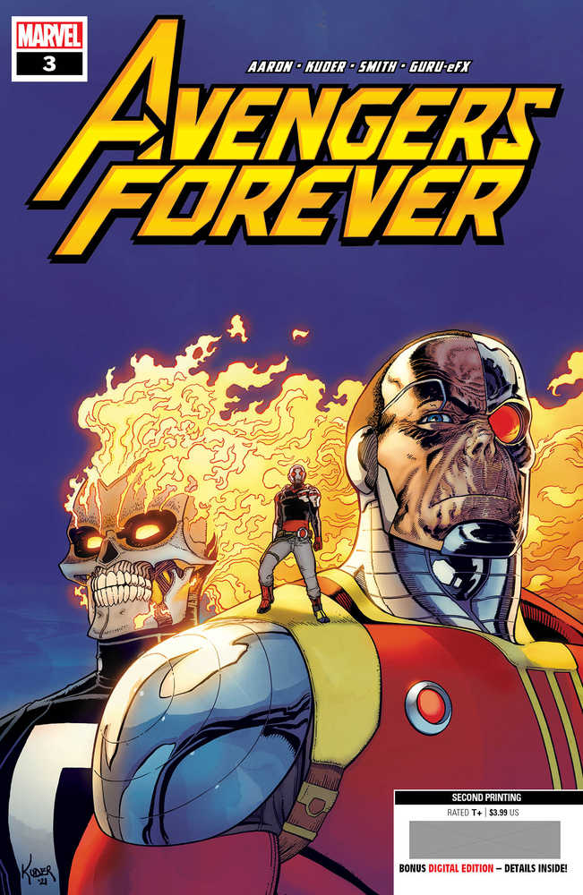 Avengers Forever #3 2ND Printing Kuder Variant