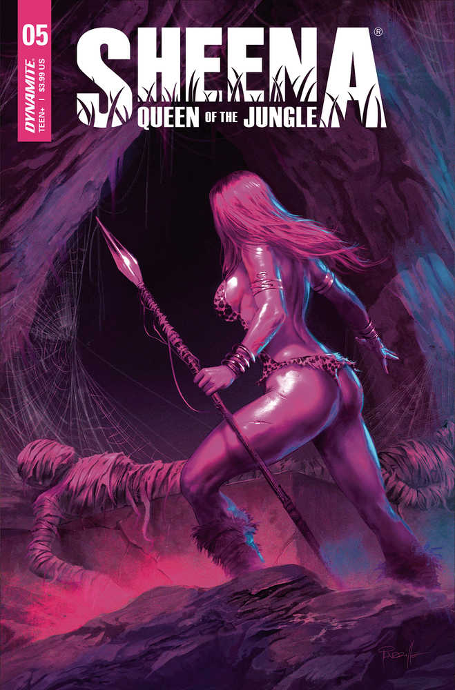 Sheena Queen Jungle #5 Cover O Foc Parrillo Ultraviolet