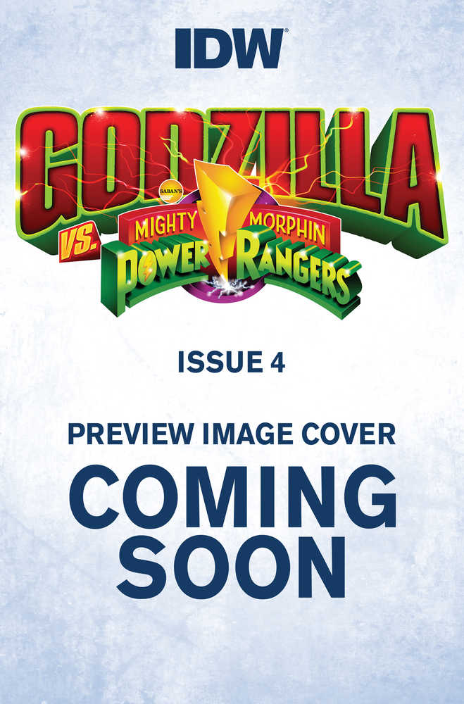Godzilla vs Mmpr #4 (Of 5) Cover B Draper-Ivey(Subscription)
