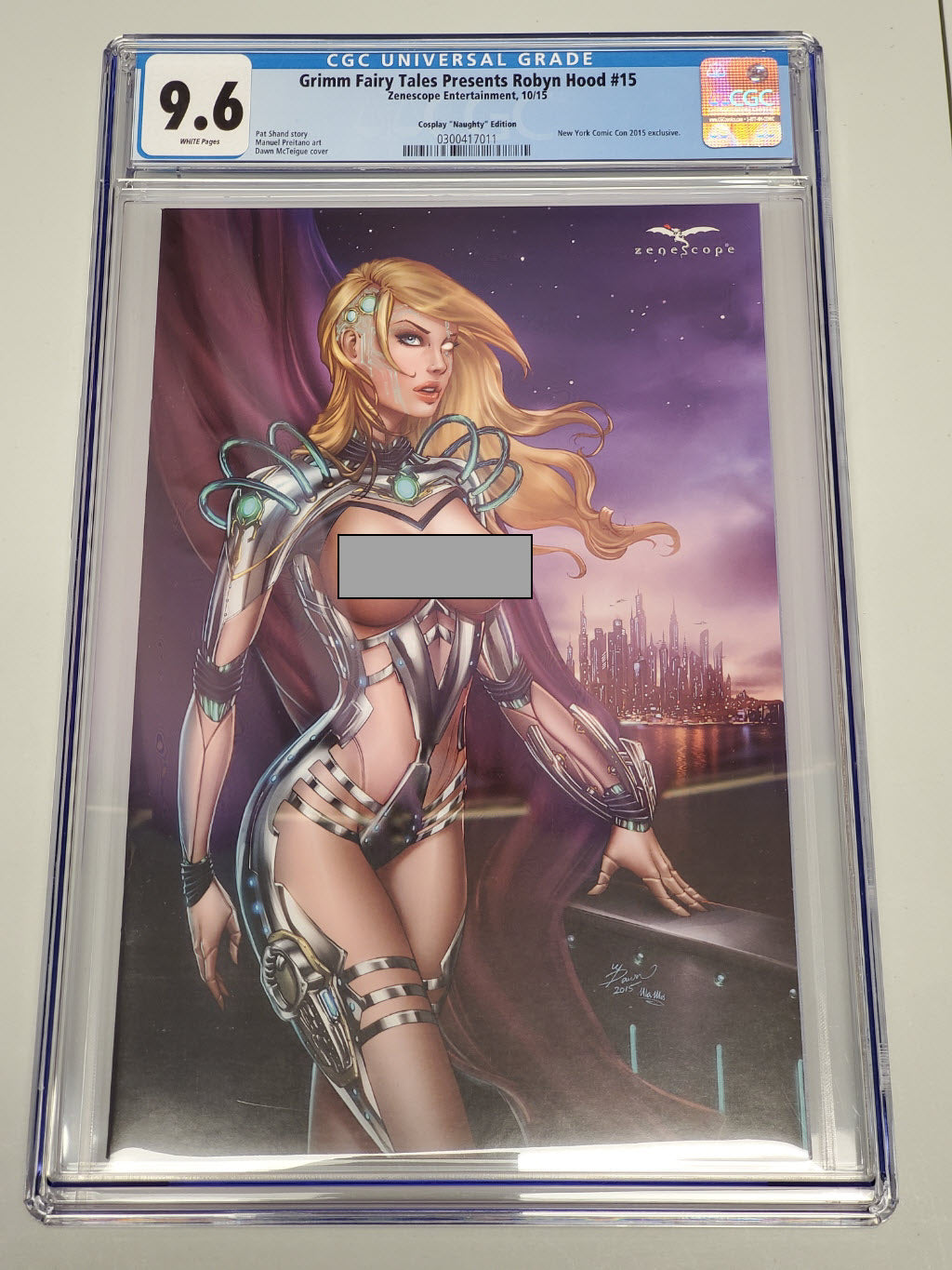 Red Robyn #15 - CGC 9.6 - 2015 NYCC Cosplay Naughty Edition