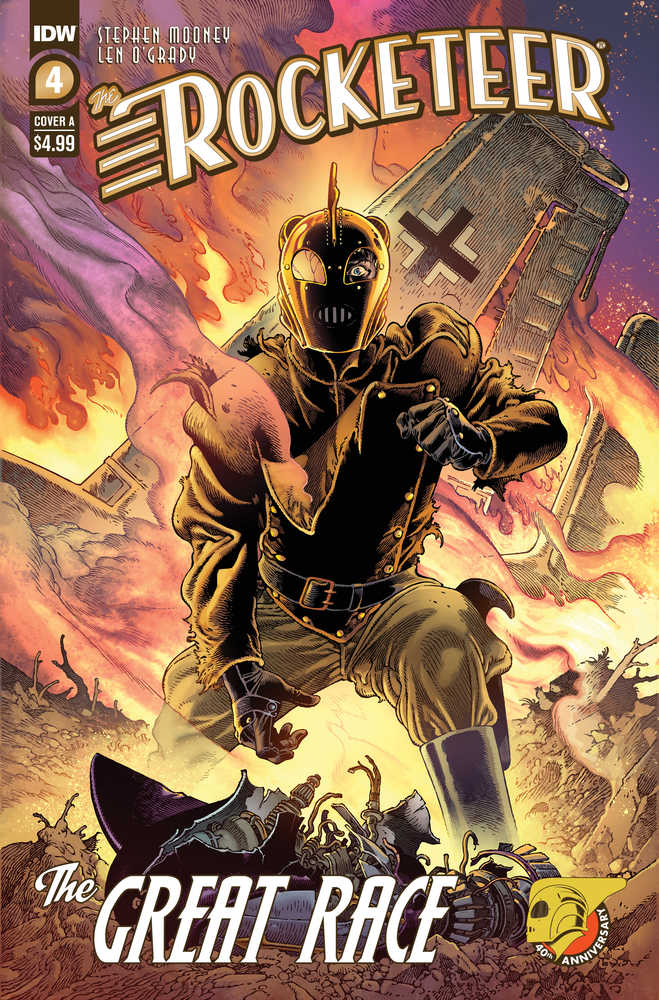 Rocketeer The Great Race #4 (Of 4) Cover A Rodriguez