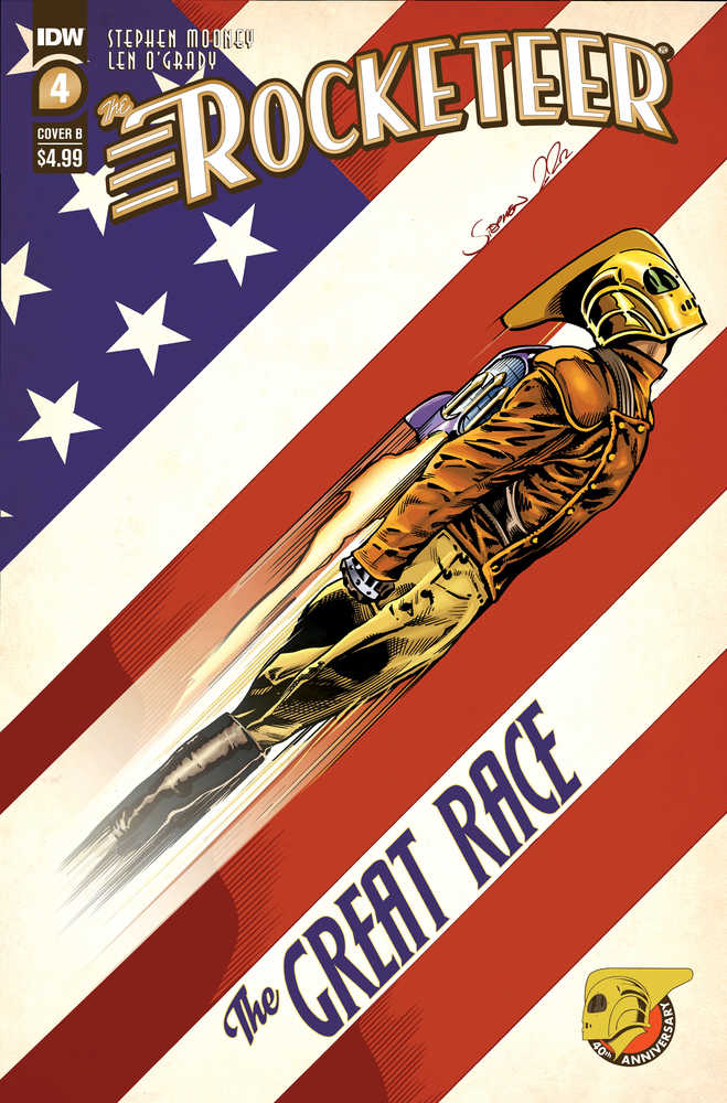 Rocketeer The Great Race #4 (Of 4) Cover B Mooney