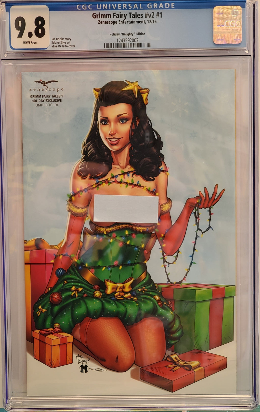 CGC 9.8 - Grimm Fairy Tales Vol 2 #1 Holiday 