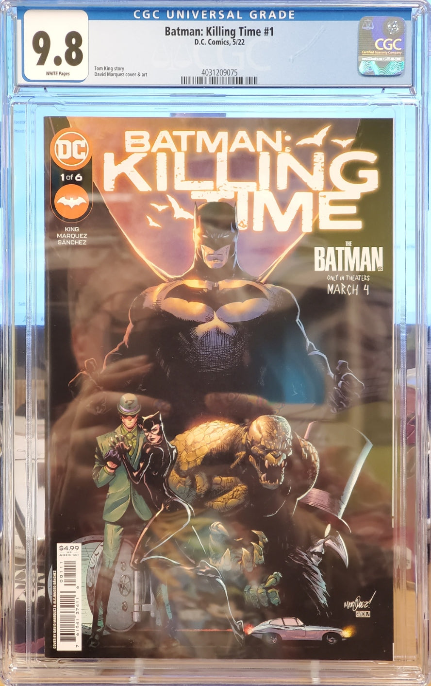 CGC 9.8 - Batman Killing Time #1