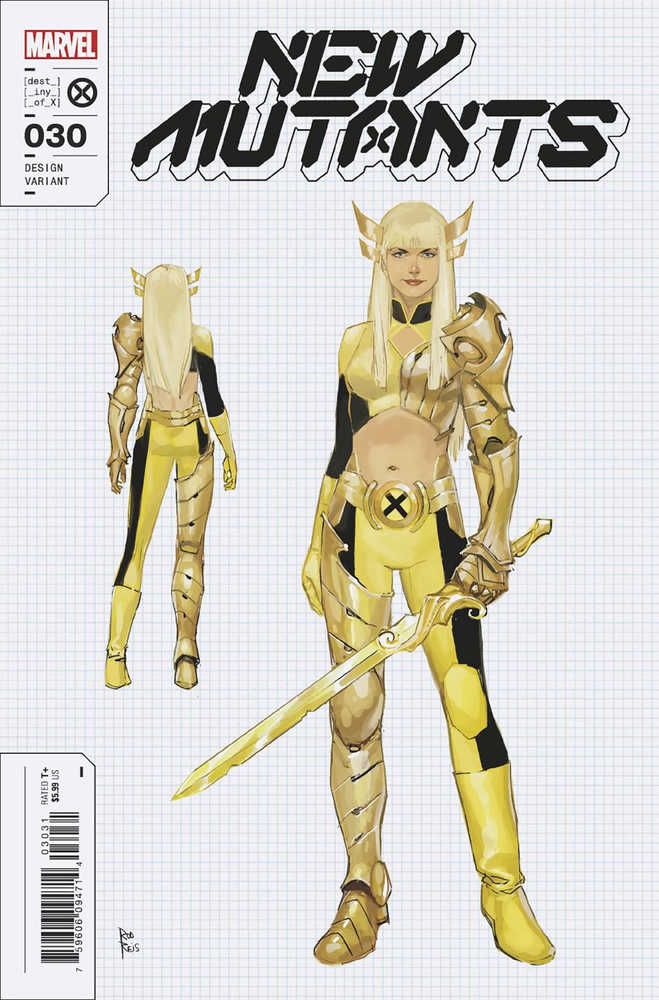 New Mutants #30 10 Copy Variant Edition Reis Design Variant