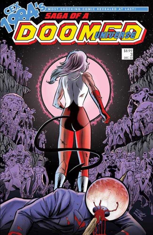 Saga Of A Doomed Universe #3 (Of 3) Cover B Scott Reed Crisis On Infinite Earths Homage Variant