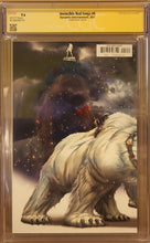 Load image into Gallery viewer, 9.6 CGC Signed - Invincible Red Sonja #4 - Tyndall Virgin Wrap-around Cover
