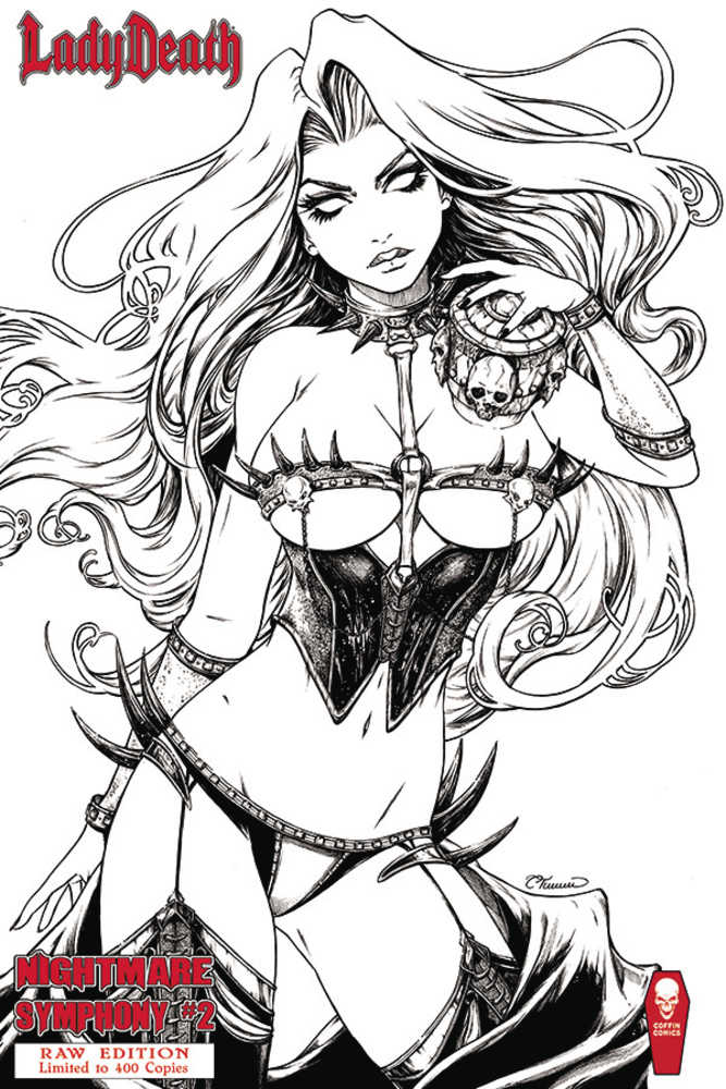 Lady Death Nightmare Symphony #2 (Of 2) Raw Edition (Mature)