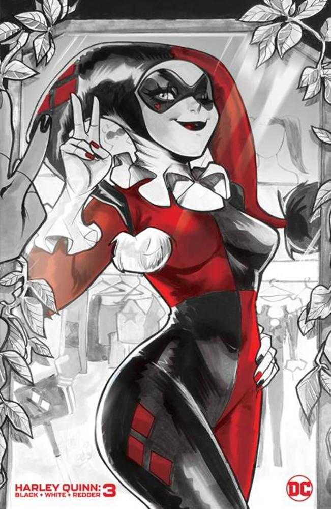 Harley Quinn Black White Redder #3 (Of 6) Cover B Mirka Andolfo Variant