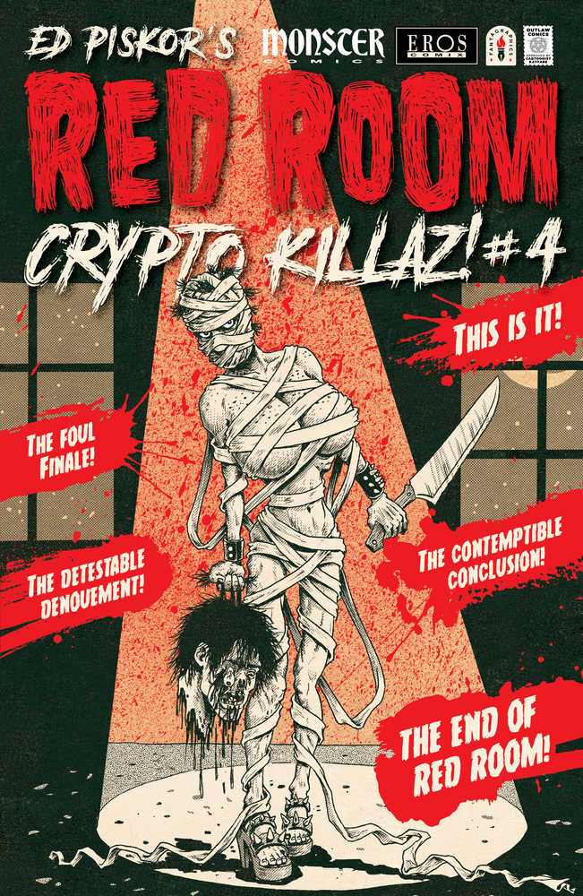 Red Room Crypto Killaz #4 Cover B 5 Copy Variant Edition Piskor