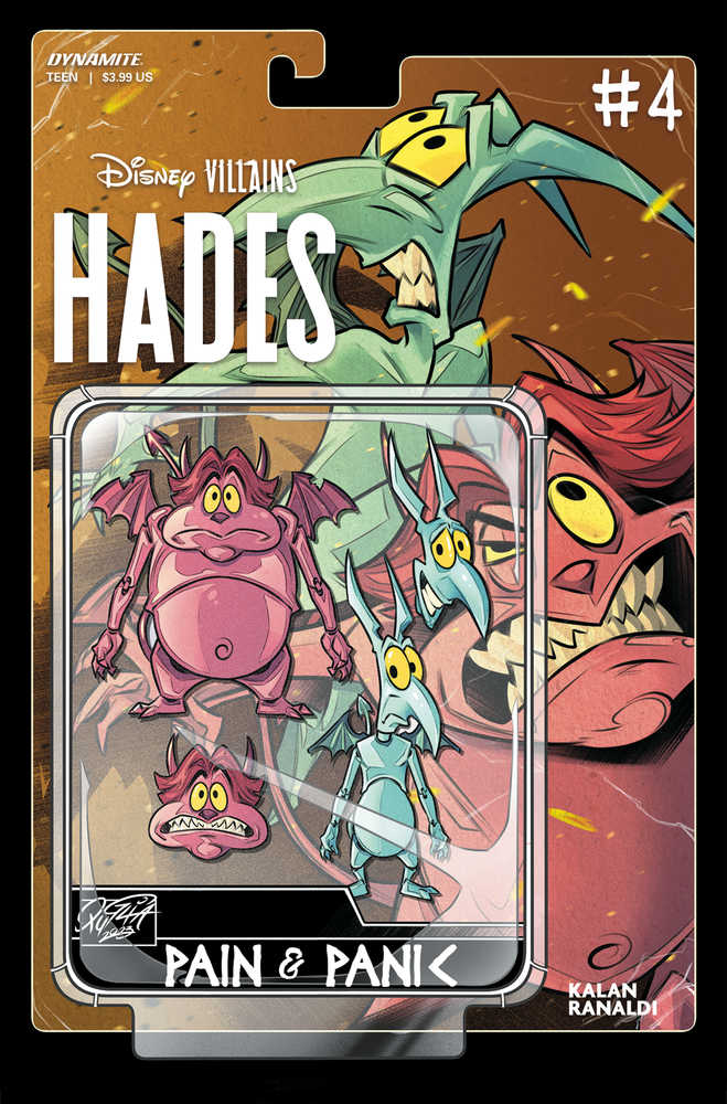 Disney Villains Hades #4 Cover E Action Figure