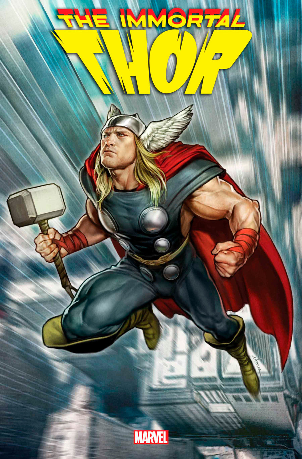 Immortal Thor 1 1:25 Stonehouse Variant [G.O.D.S.]