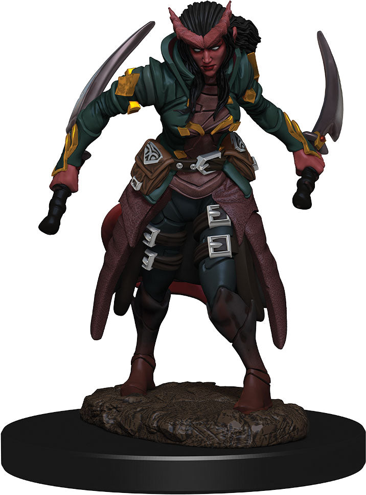 Dungeons & Dragons Fantasy Miniatures: Icons of the Realms Premium Figures W6 Tiefling Rogue Female