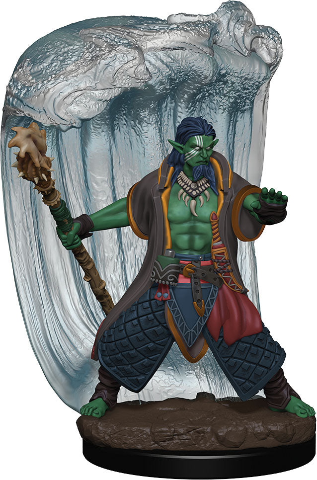 Dungeons & Dragons Fantasy Miniatures: Icons of the Realms Premium Figures W6 Water Genasi Druid Male