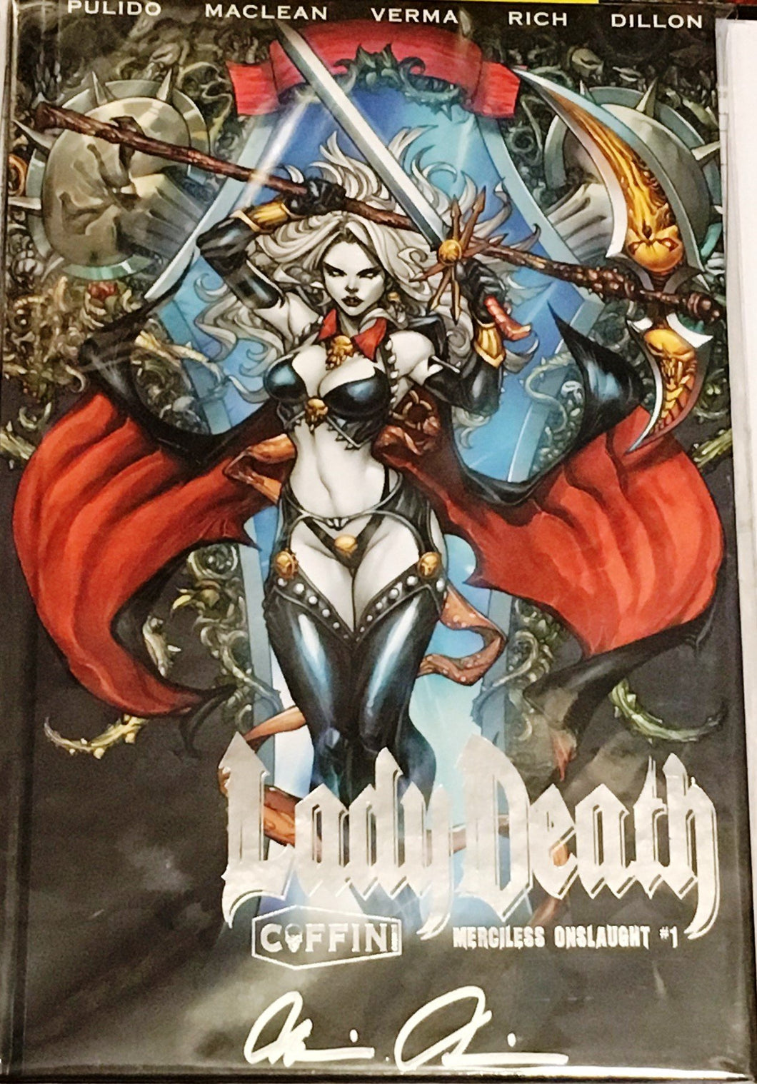 Lady Death: Merciless Onslaught - Hardcover Edition