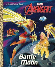 Load image into Gallery viewer, Avengers Battle On Moon Little Golden Book #
