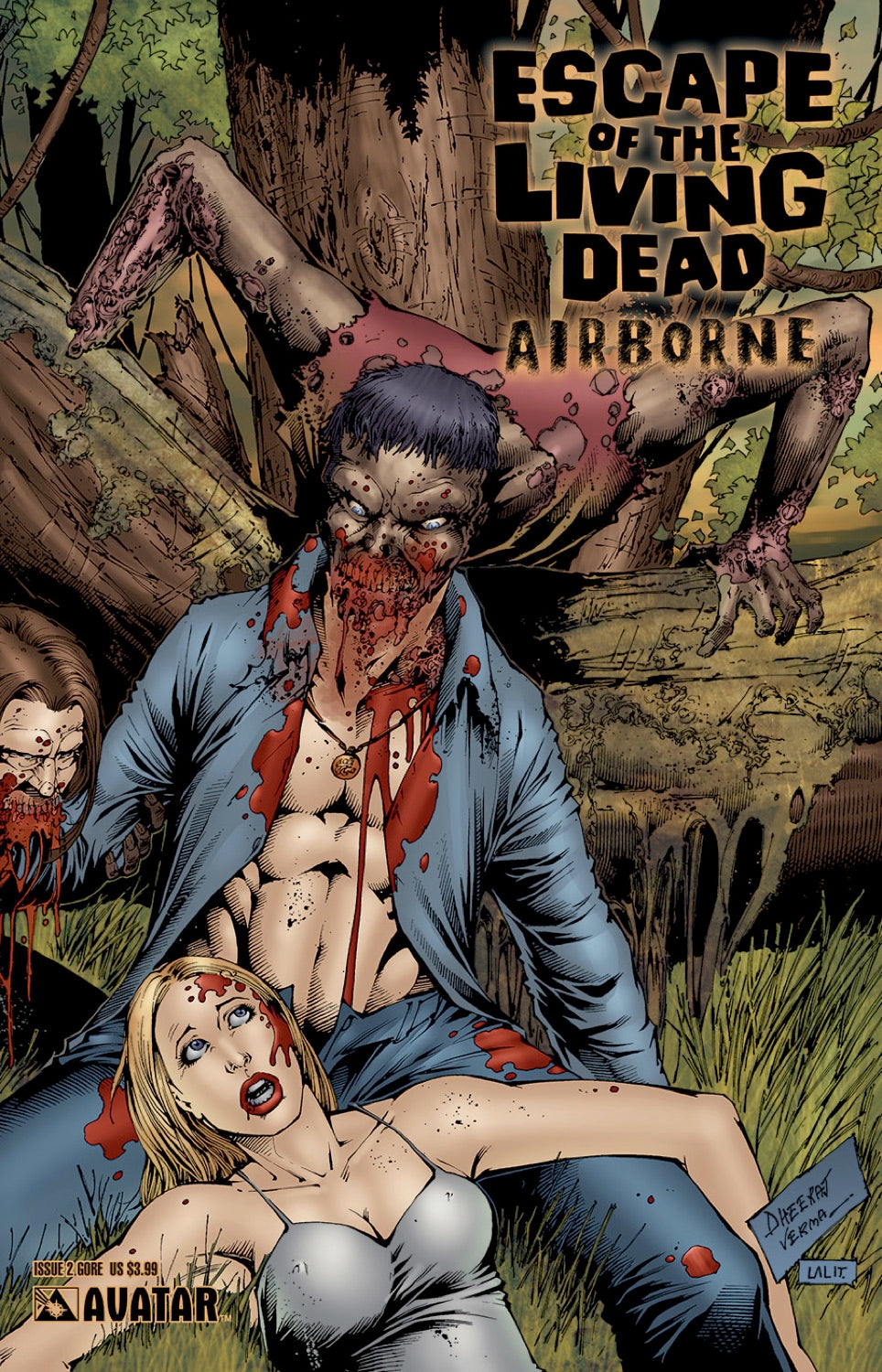 Escape Living Dead Fear The Gore Covers Set #