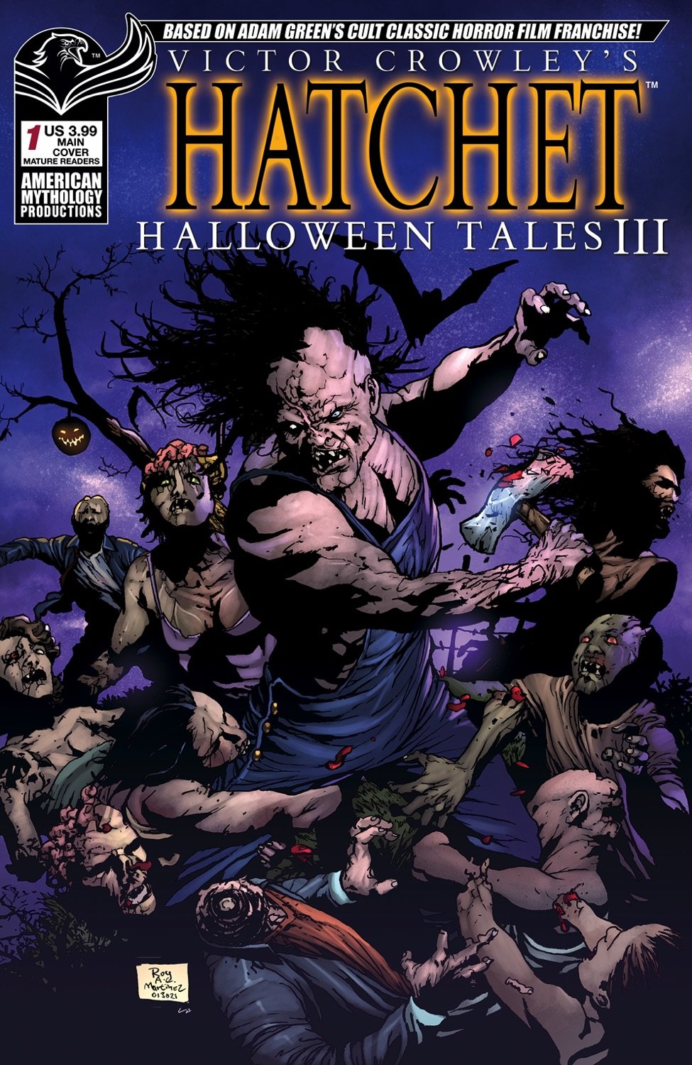 Victor Crowley Hatchet Halloween III #1